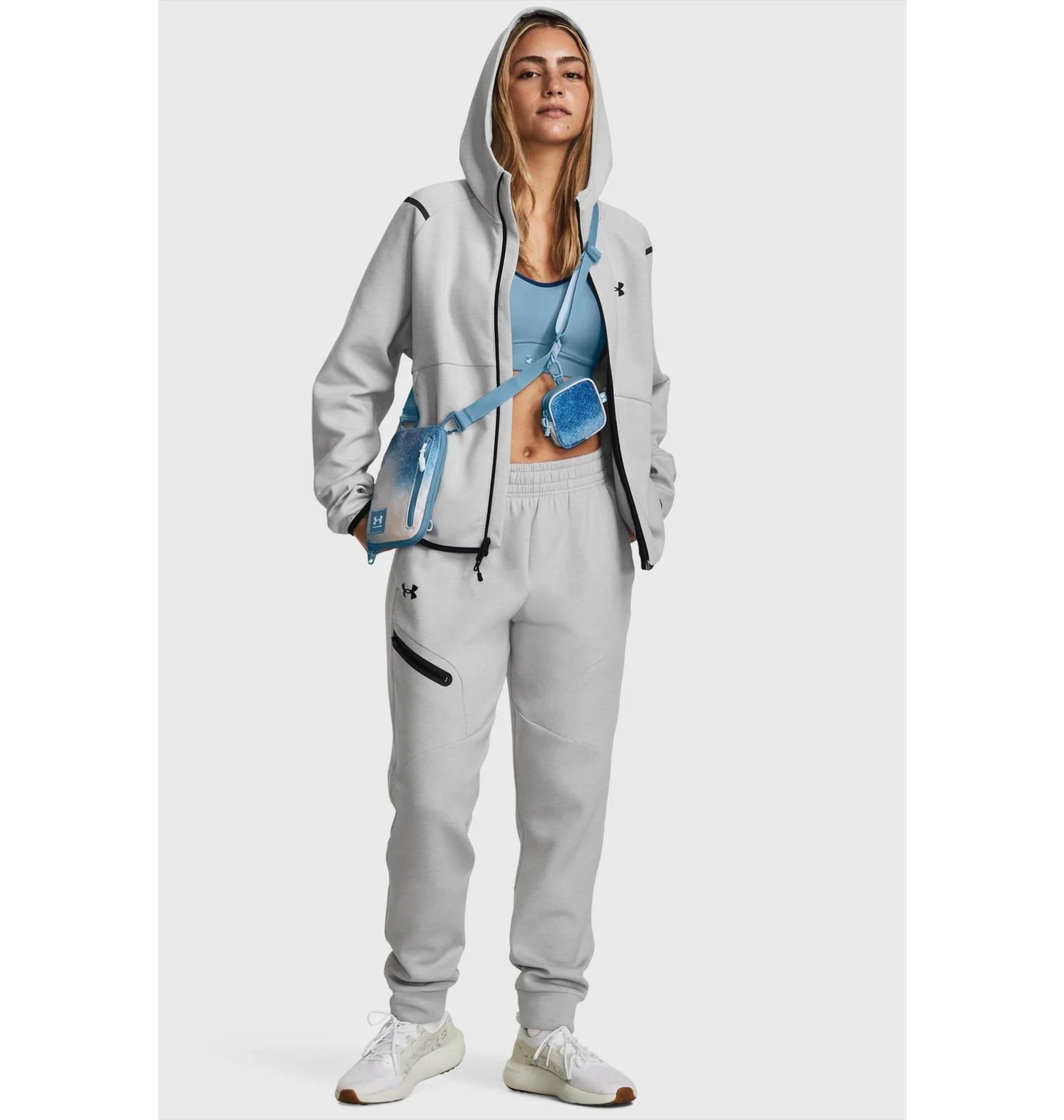 Кофта жіночі Under Armour Unstoppable Flc Fz (1379842-011)