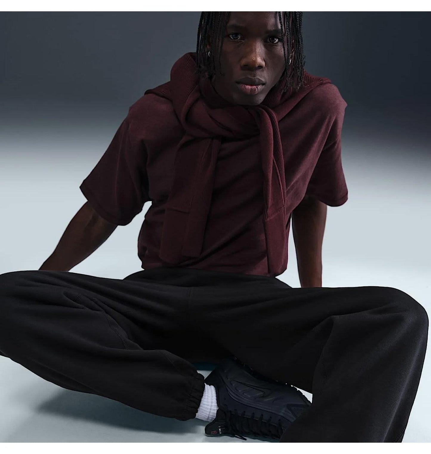 Брюки чоловічі Nike Solo Swoosh Black (HV1088-010)