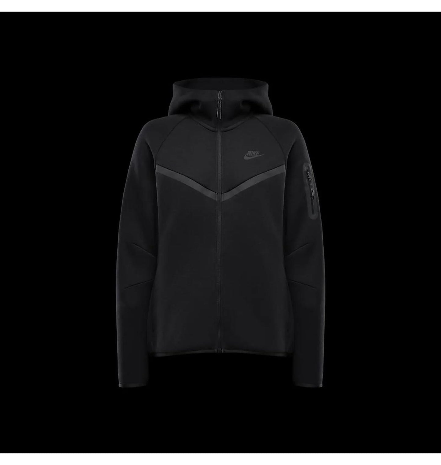 Кофта жіночі Nike W Nsw Tch Flc Wr Fz Hdy 2 (HV6747-010)