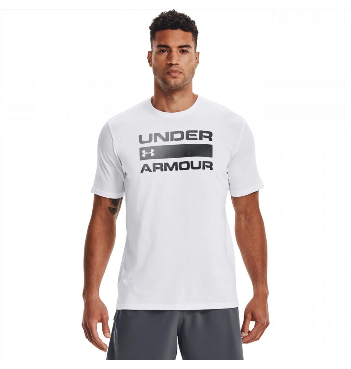 Футболка чоловіча Under Armour Team Issue Wordmark Ss (1329582-100)