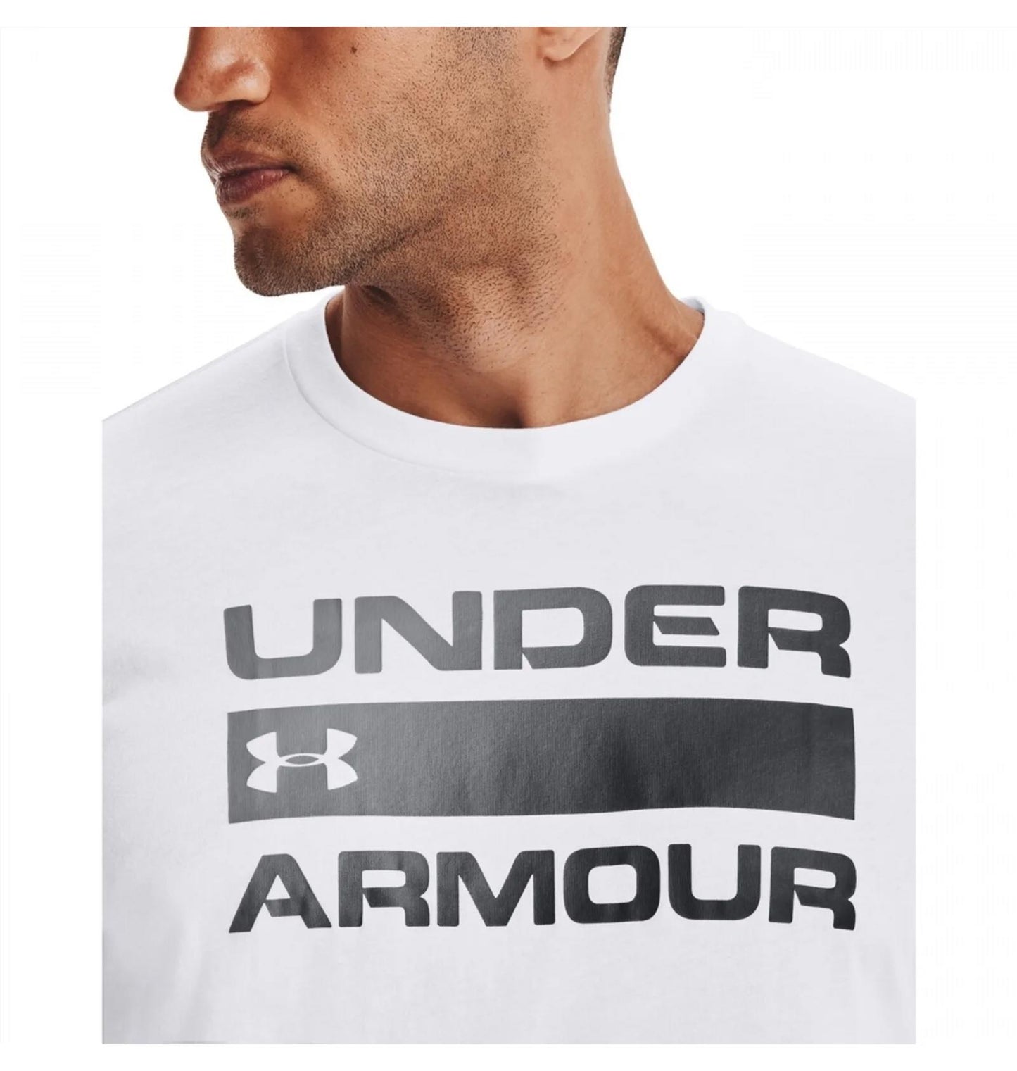 Футболка чоловіча Under Armour Team Issue Wordmark Ss (1329582-100)