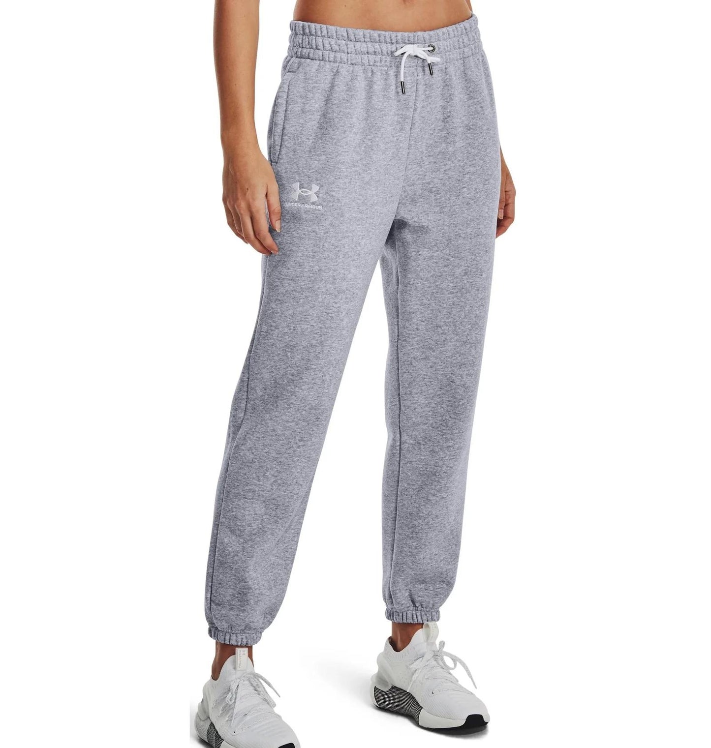 Брюки жіночі Under Armour Essential Fleece Joggers (1373034-011)