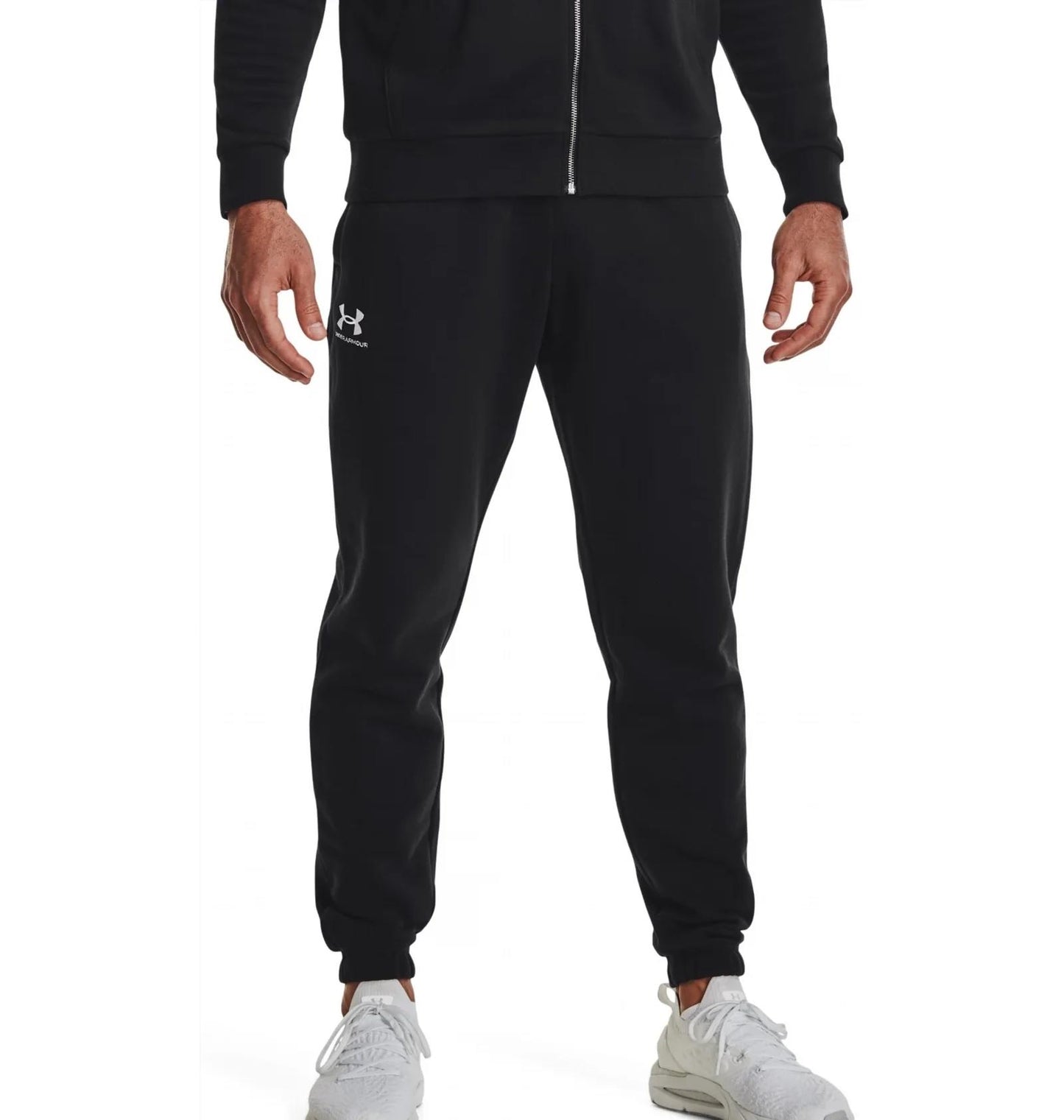 Брюки чоловічі Under Armour Essential Fleece Jogger (1373882-001)