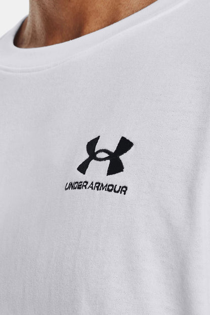 Футболка чоловіча Under Armour Ua Logo Emb Heavyweight (1373997-100)