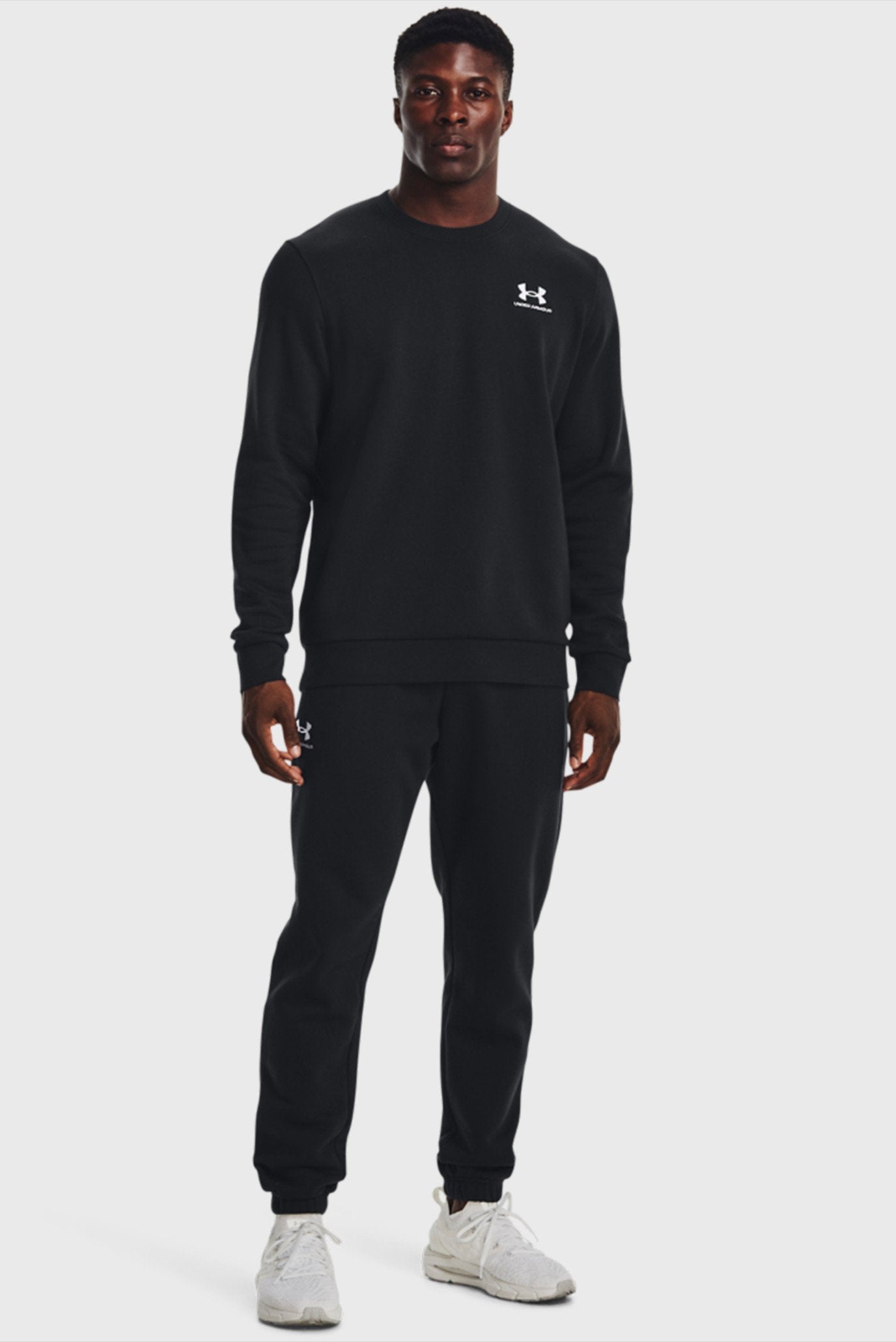Кофта чоловіча Under Armour Ua Essential Fleece Crew (1374250-001)