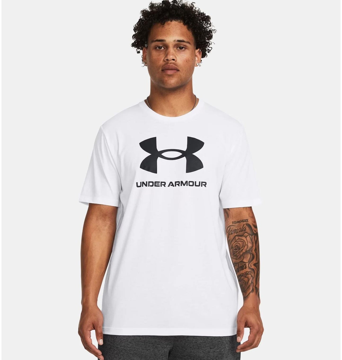 Футболка чоловіча Under Armour Sportstyle Logo Tshirt (1382911-100)