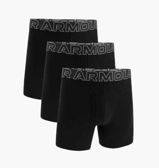 Труси-боксерки чоловічі Under Armour Ua M Perf Cotton 6In (1383889-001)