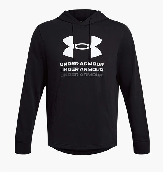 Кофта чоловіча Under Armour Rival Terry Graphic Black (1386047-001)