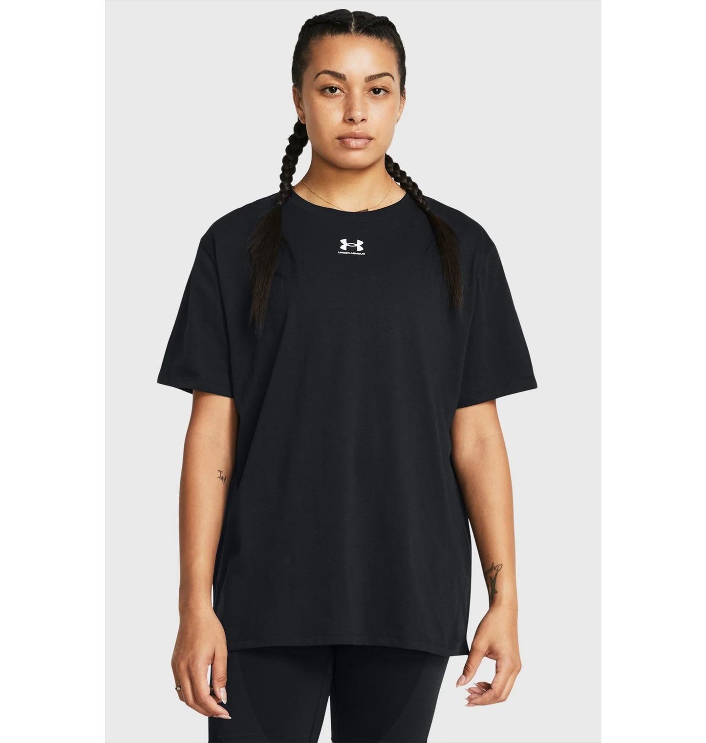 Футболка жіноча Under Armour Campus Oversize (1387193-001)