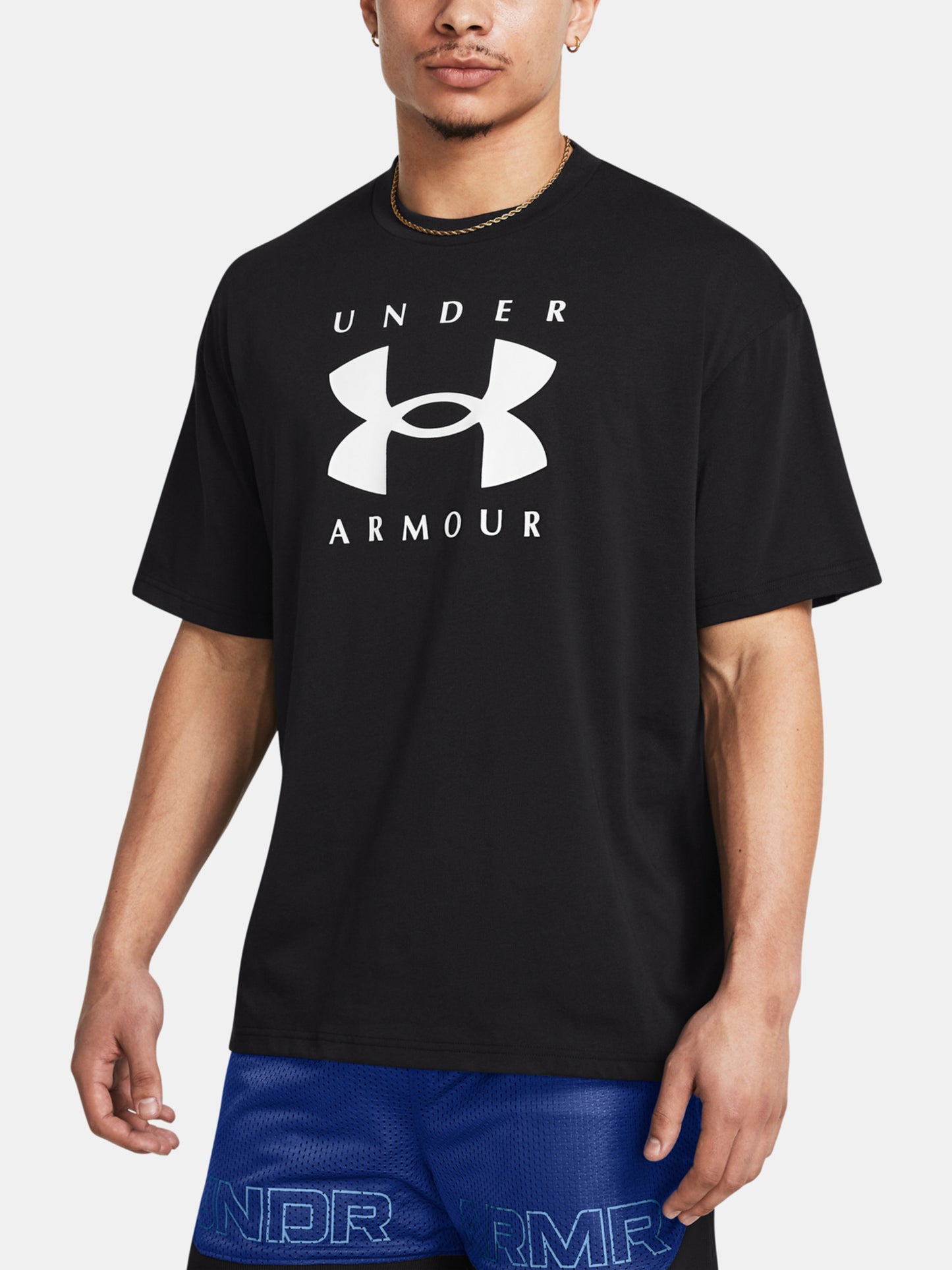 Футболка чоловіча Under Armour M Hw Os Branded Ss (1389146-001)