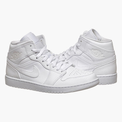 Кросівки чоловічі Jordan 1 Mid White (554724-130)