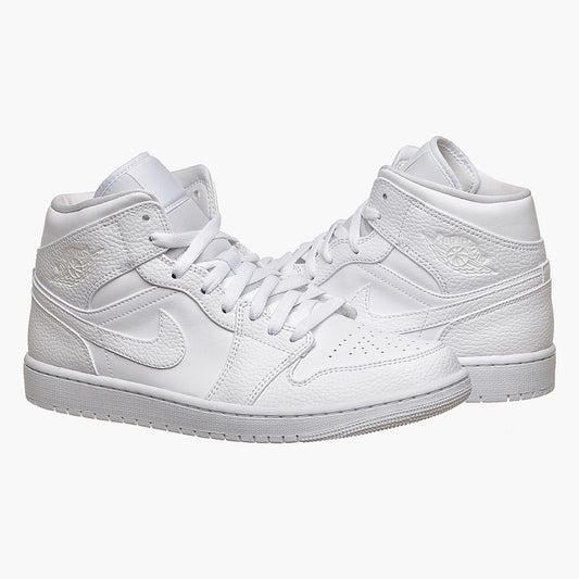 Кросівки чоловічі Jordan 1 Mid White (554724-130)