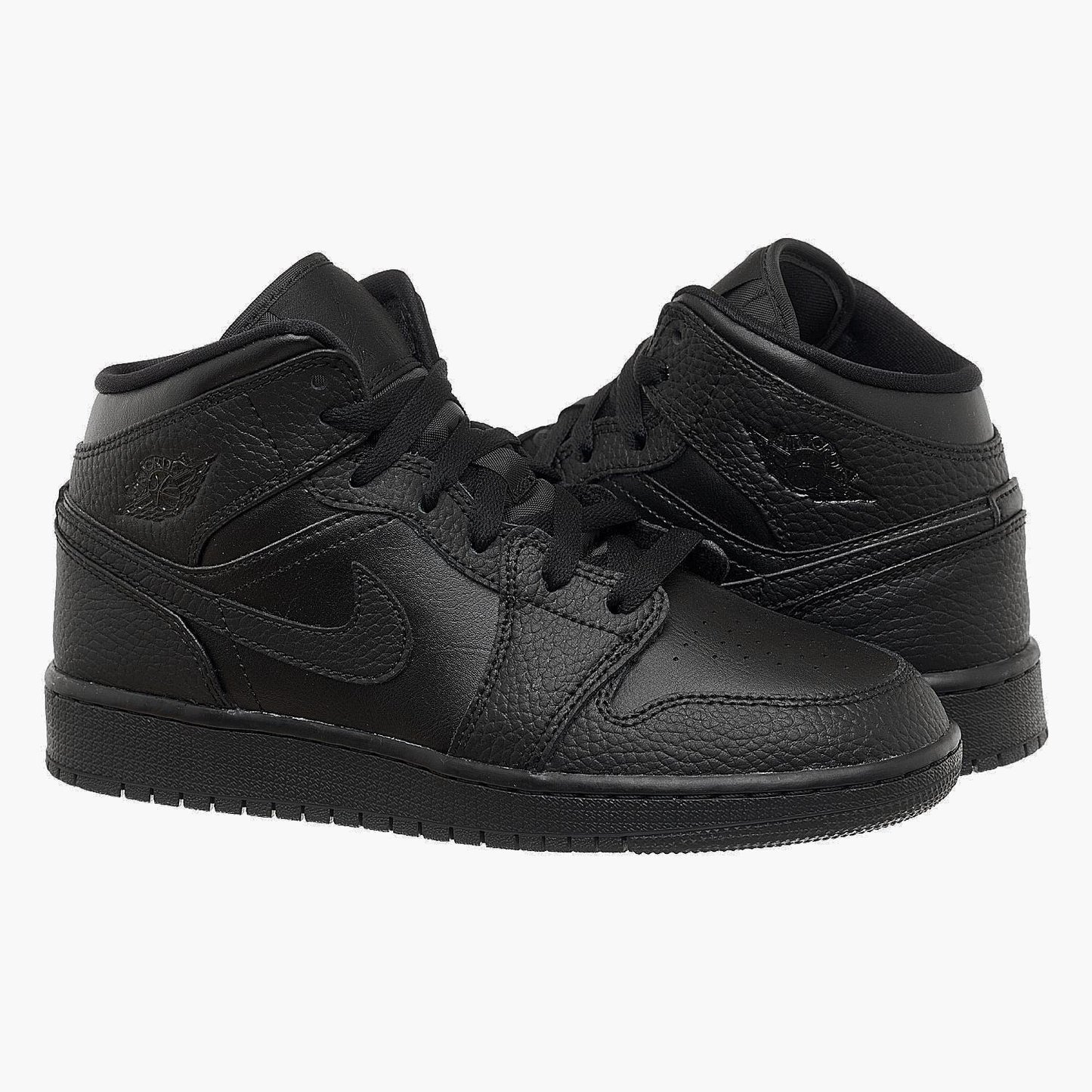 Кросівки жіночі Jordan 1 Mid (Gs) Black (554725-091)