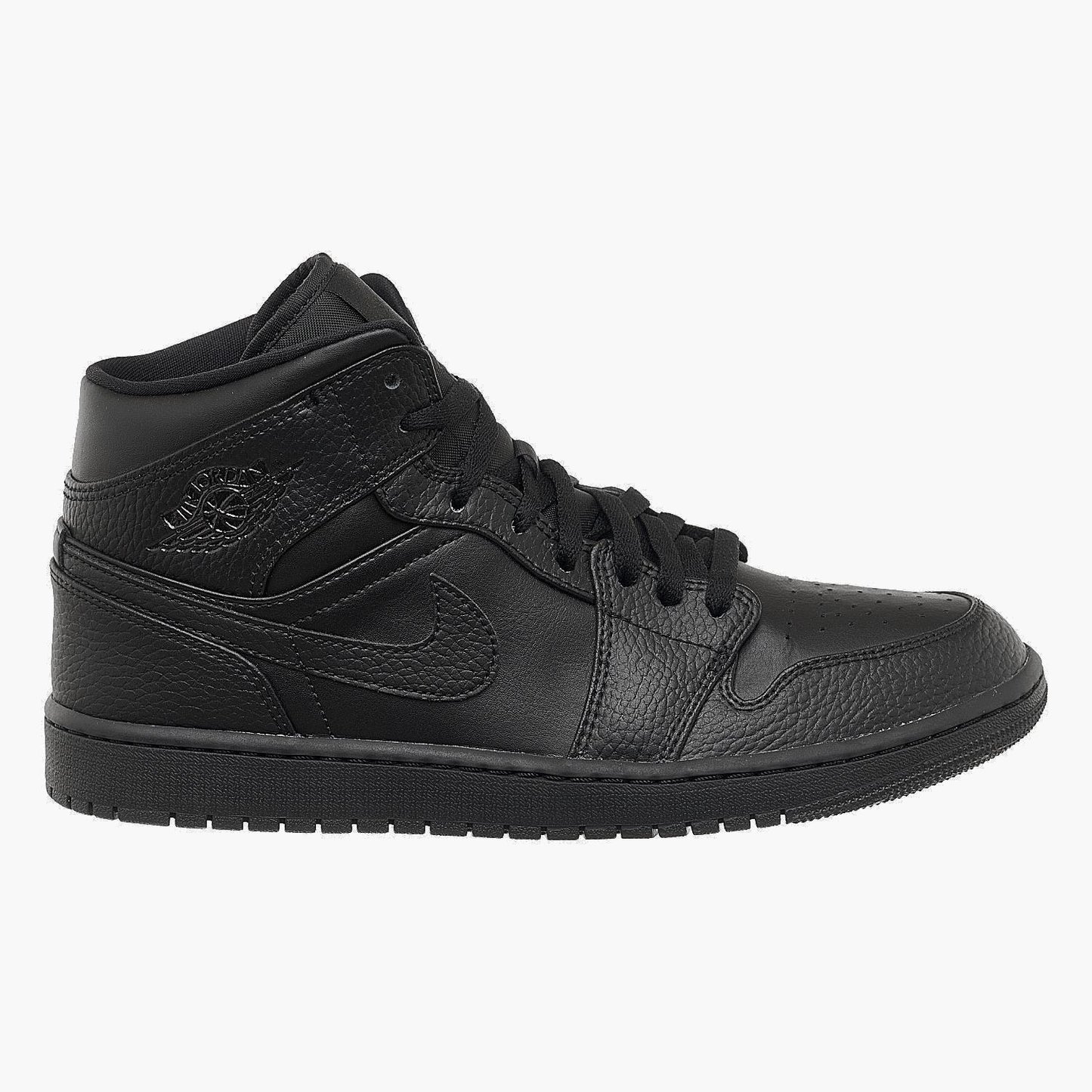 Кросівки чоловічі Jordan 1 Mid Triple Black (554724-091)