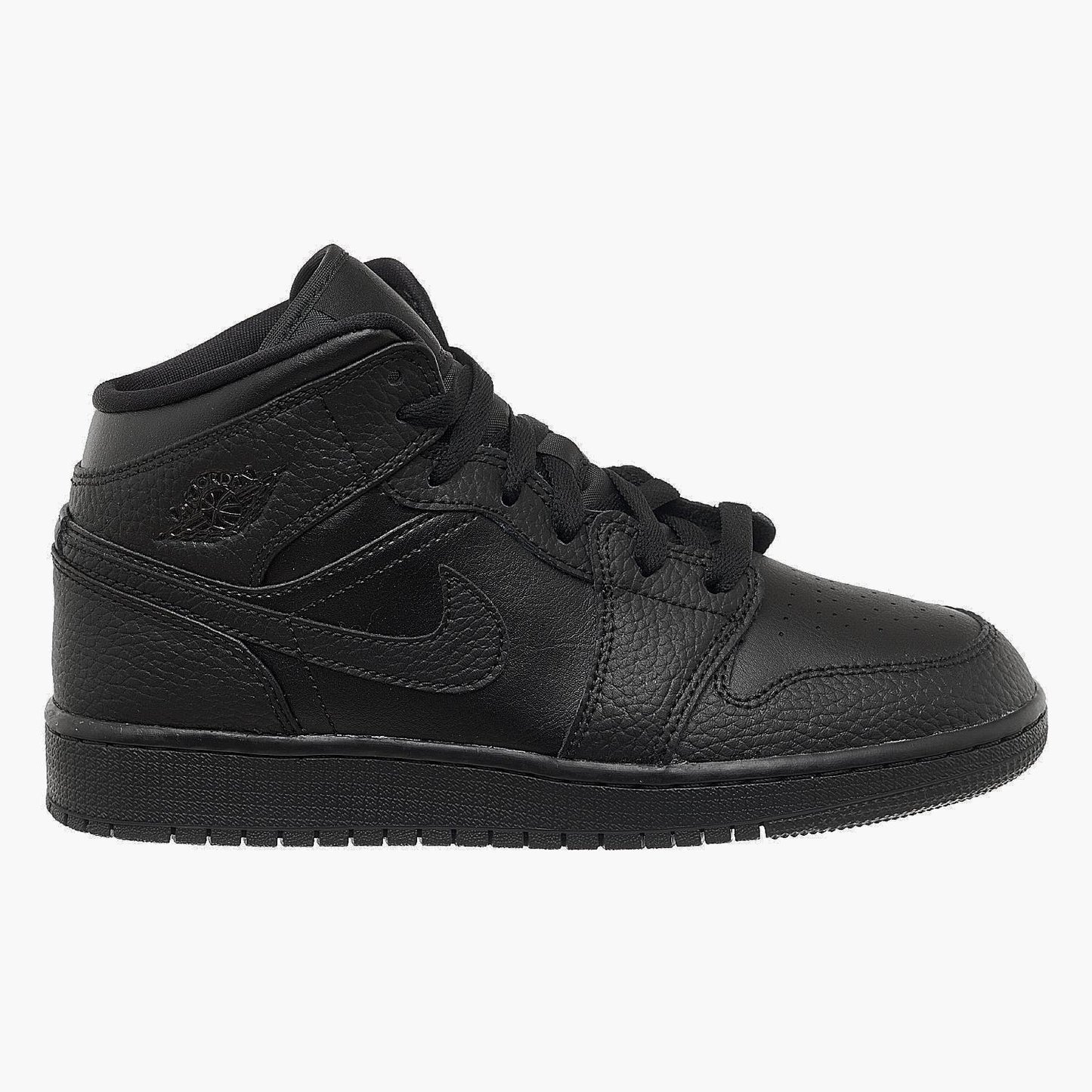 Кросівки жіночі Jordan 1 Mid (Gs) Black (554725-091)