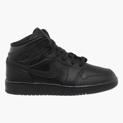 Кросівки жіночі Jordan 1 Mid (Gs) Black (554725-091)