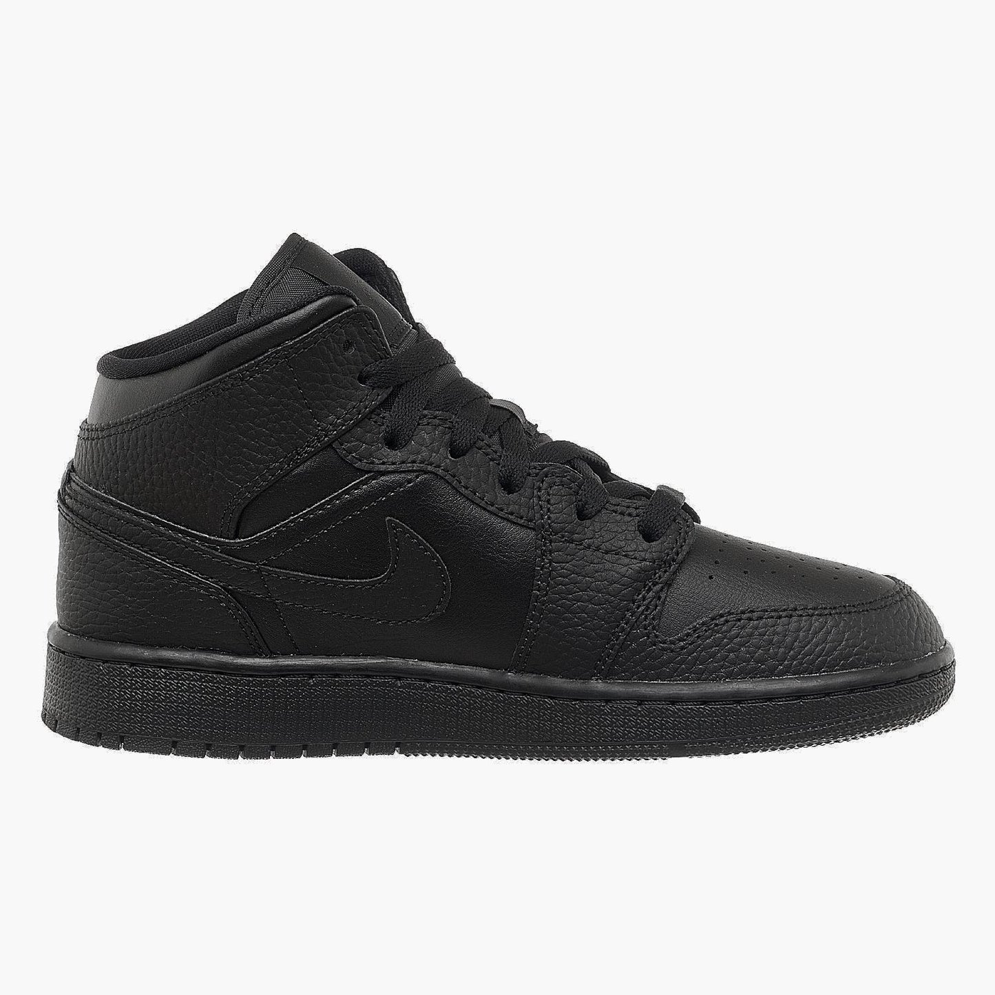 Кросівки жіночі Jordan 1 Mid (Gs) Black (554725-091)