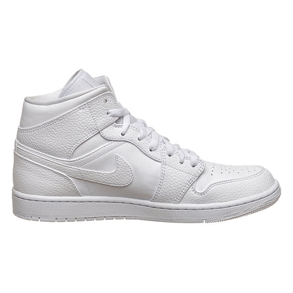 Кросівки чоловічі Jordan 1 Mid White (554724-130)