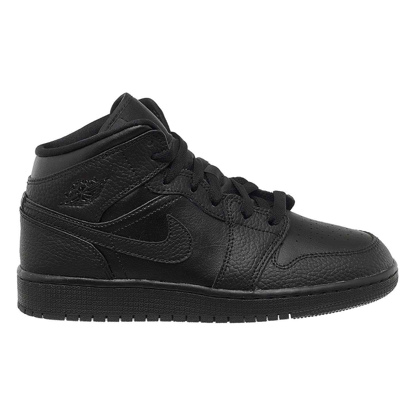 Кросівки жіночі Jordan 1 Mid (Gs) Black (554725-091)