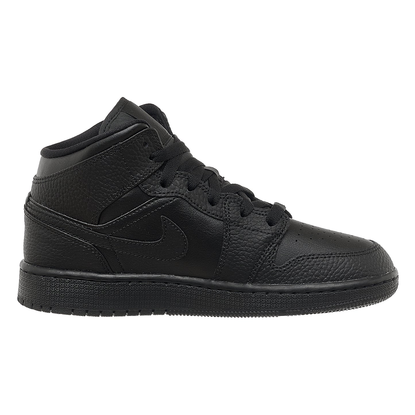 Кросівки жіночі Jordan 1 Mid (Gs) Black (554725-091)