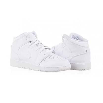 Кросівки жіночі Jordan 1 Mid (Gs) (554725-136)