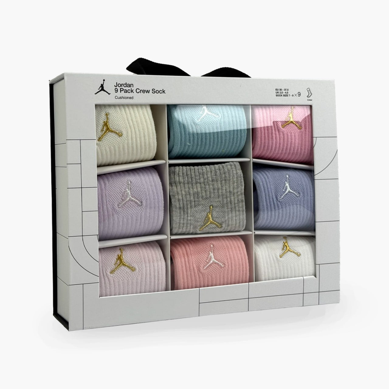 Шкарпетки Jordan Jdn Holiday 9Pk Crew Gift Box (BJ0810-782)