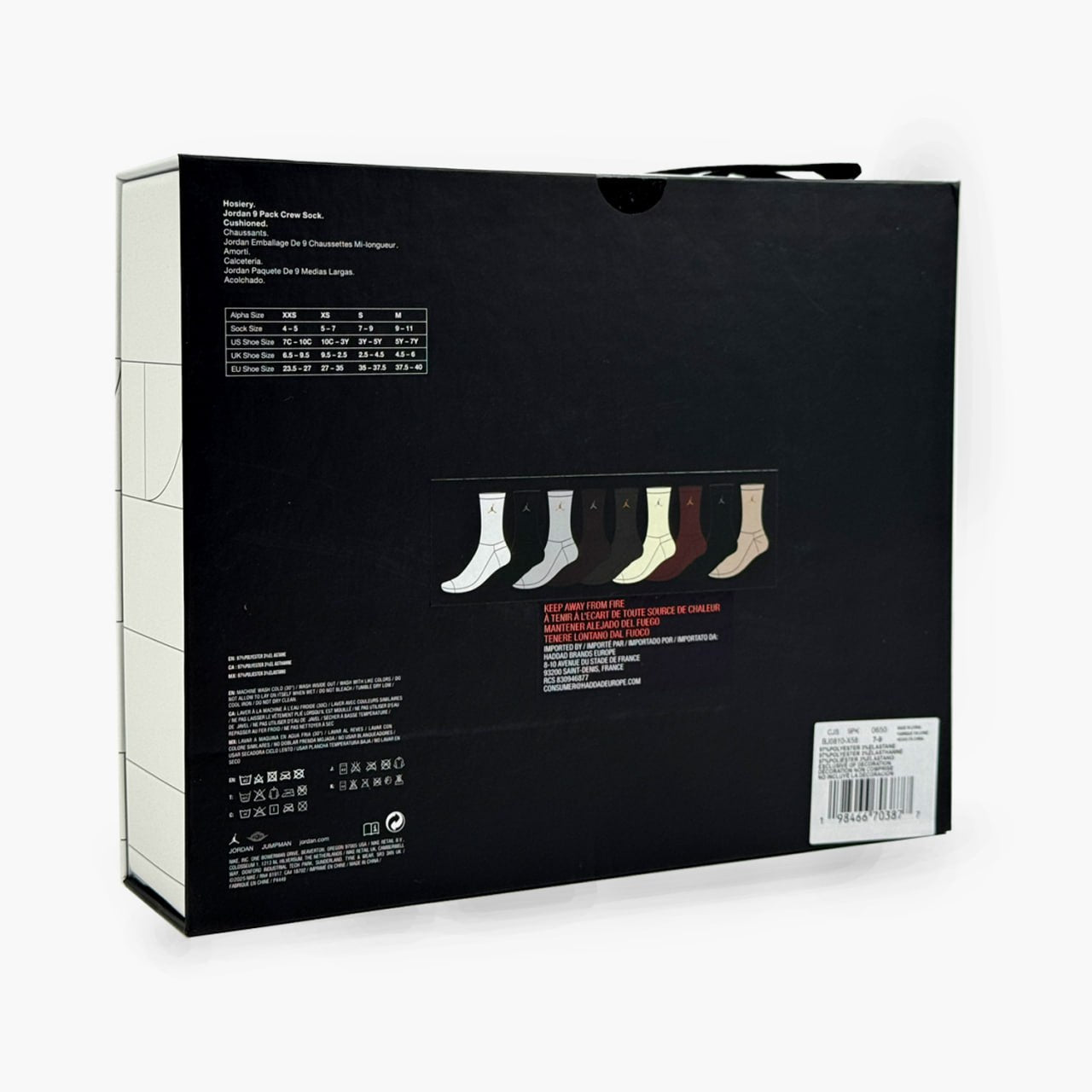 Шкарпетки Jordan Jdn Holiday 9Pk Crew Gift Box (BJ0810-X58)