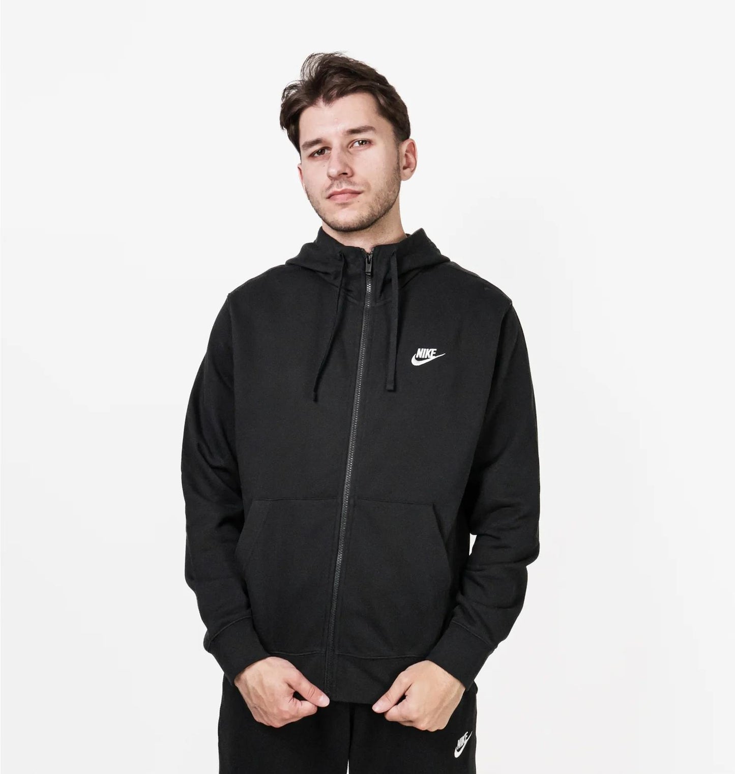 Zip-худі чоловічий Nike M Nsw Club Hoodie Fz Bb (BV2645-010)