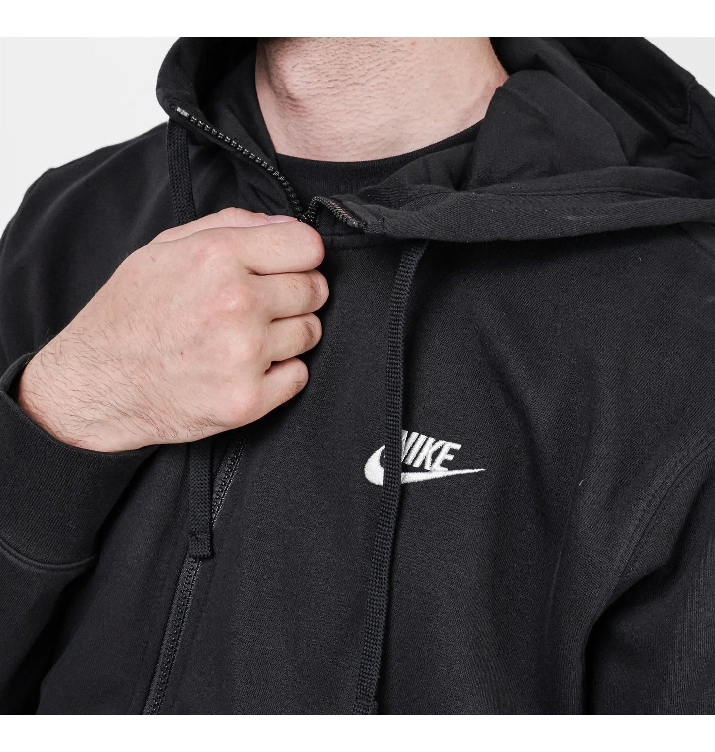 Zip-худі чоловічий Nike M Nsw Club Hoodie Fz Bb (BV2645-010)