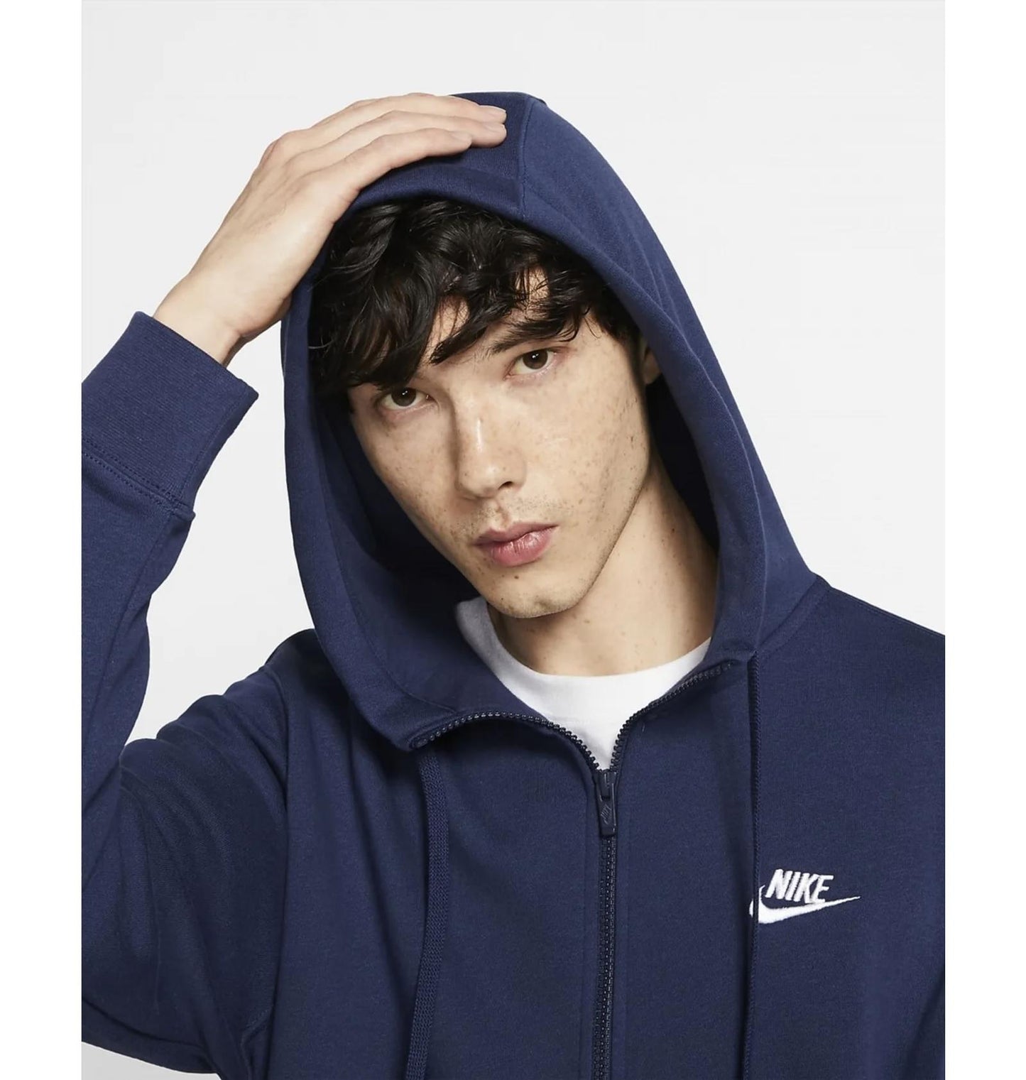 Zip-худі чоловічий Nike M Nsw Club Hoodie Fz Bb (BV2645-410)