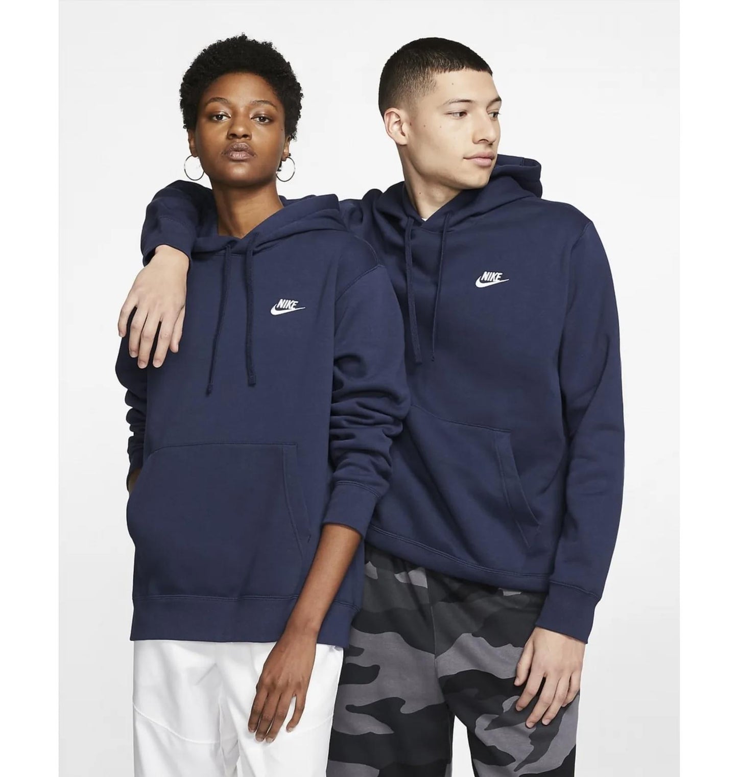 Худі чоловічий Nike M Nsw Club Hoodie Po Bb (BV2654-410)