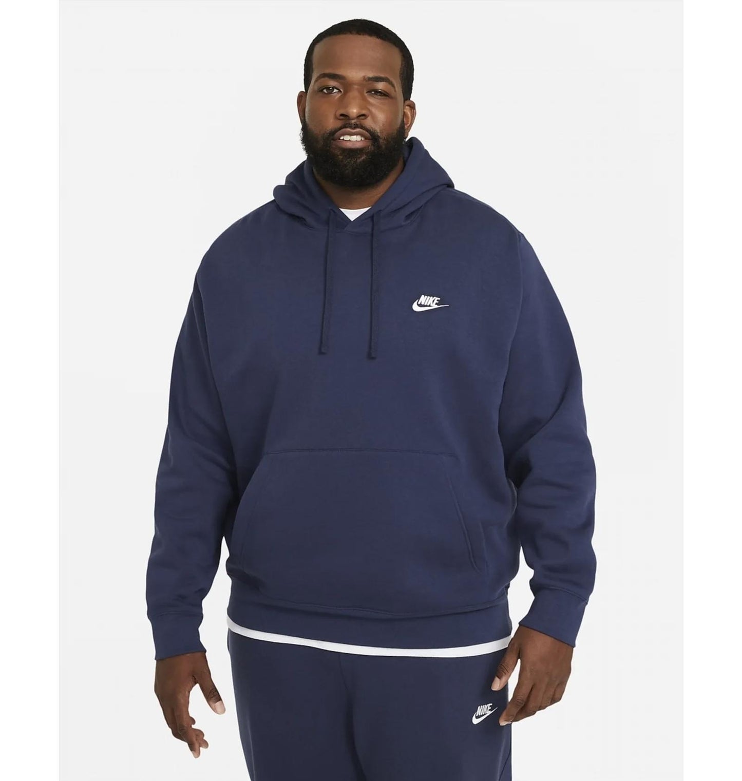 Худі чоловічий Nike M Nsw Club Hoodie Po Bb (BV2654-410)