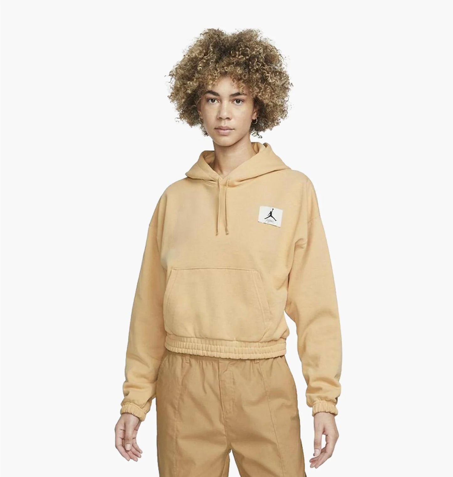 Кофта жіночі Jordan Air Essentials Fleece Hoodie Beige (DD6998-268)