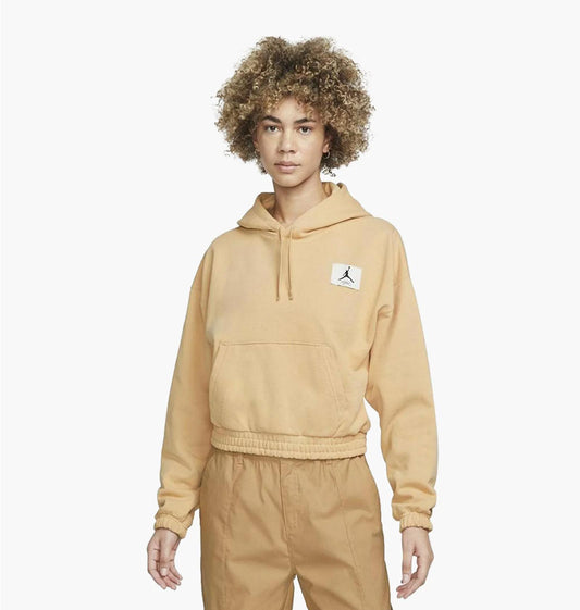 Кофта жіночі Jordan Air Essentials Fleece Hoodie Beige (DD6998-268)