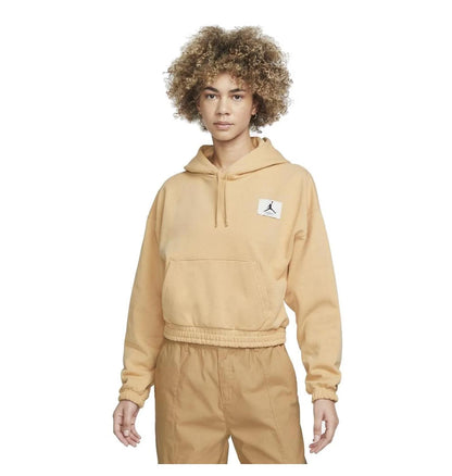 Кофта жіночі Jordan Air Essentials Fleece Hoodie Beige (DD6998-268)