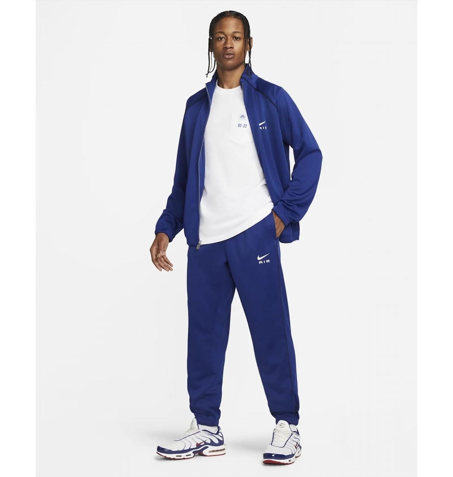 Zip-худі чоловічий Nike Air Men's Poly-Knit Jacket (DQ4221-455)