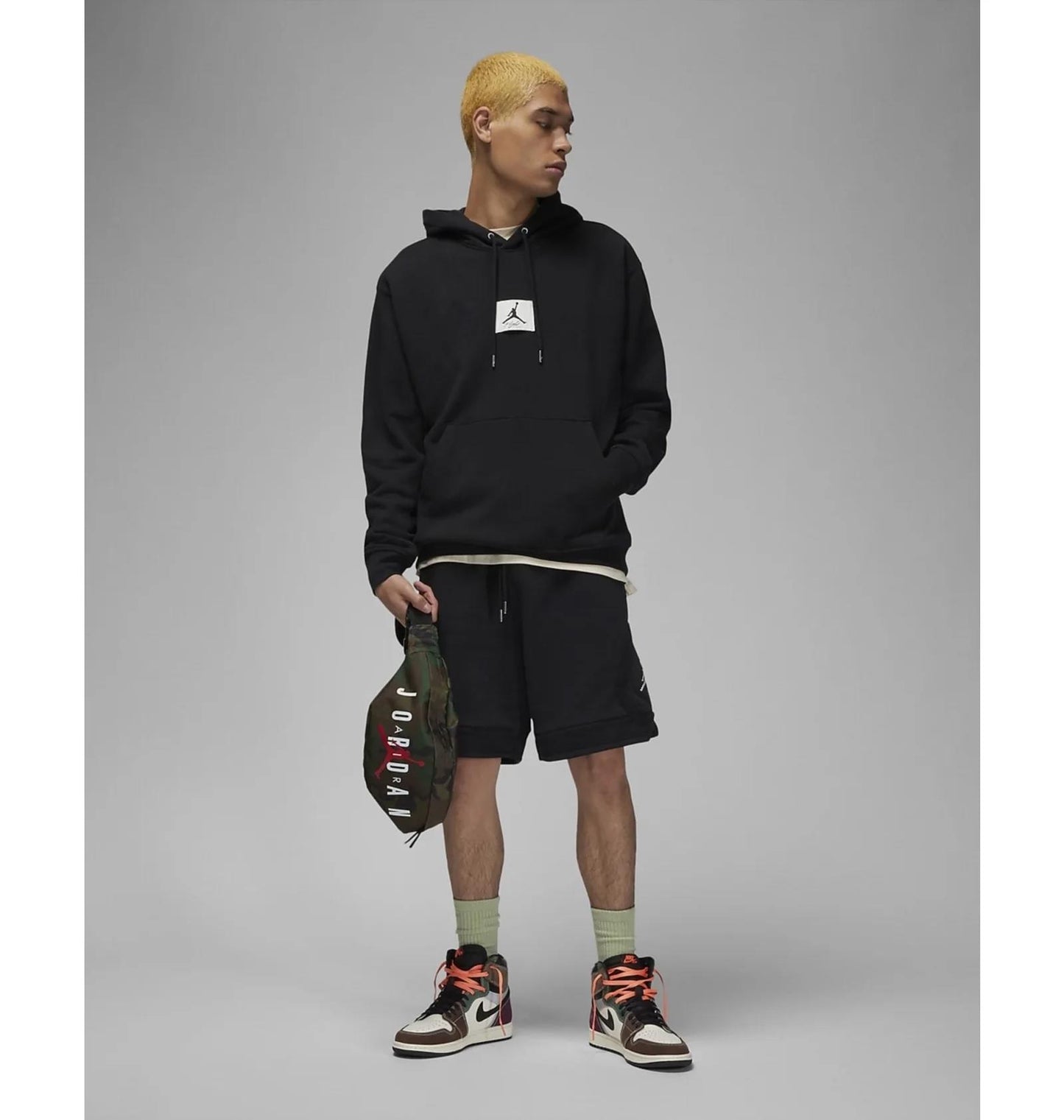 Кофта чоловіча Jordan M J Ess Stmt Flc Po (DQ7338-010)