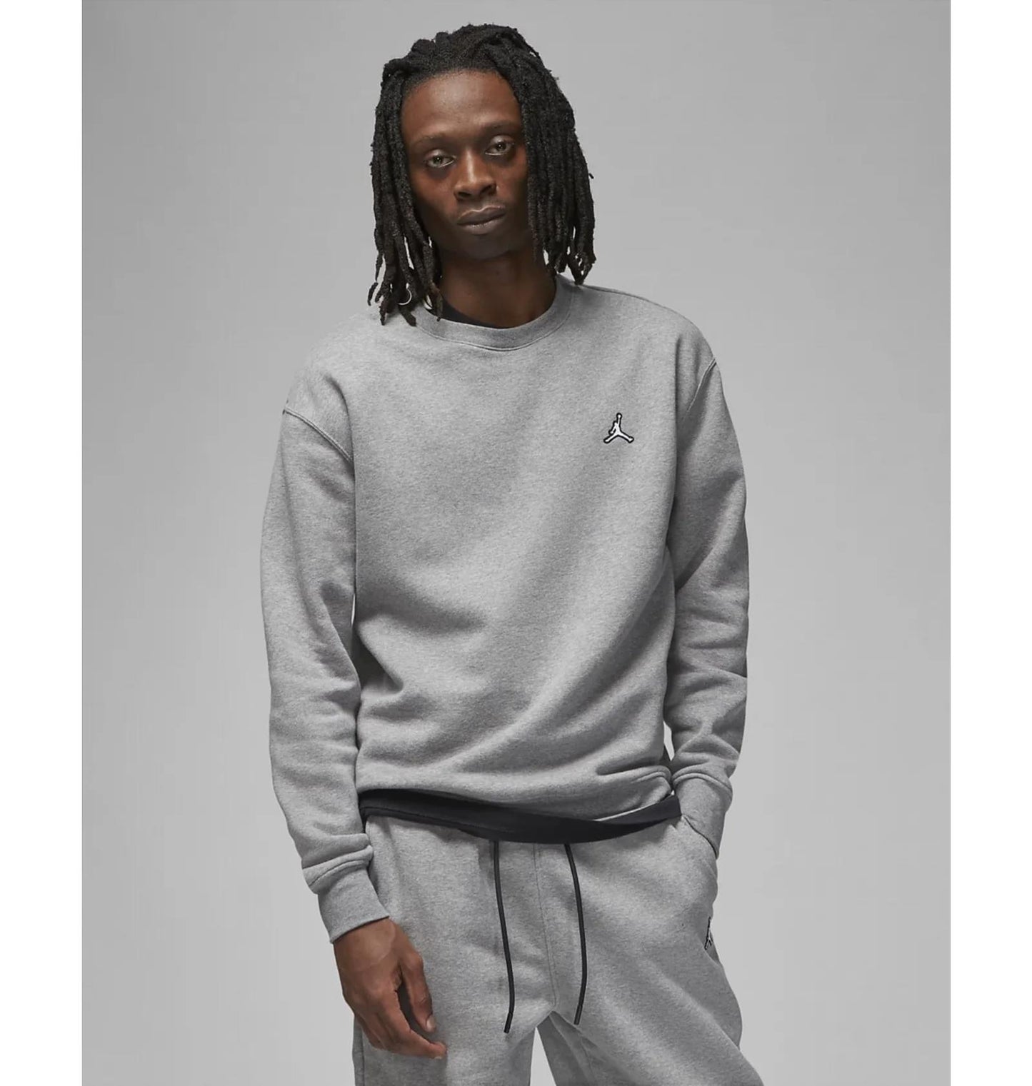 Кофта чоловіча Jordan MJ Ess Flc Crew (DQ7520-091)
