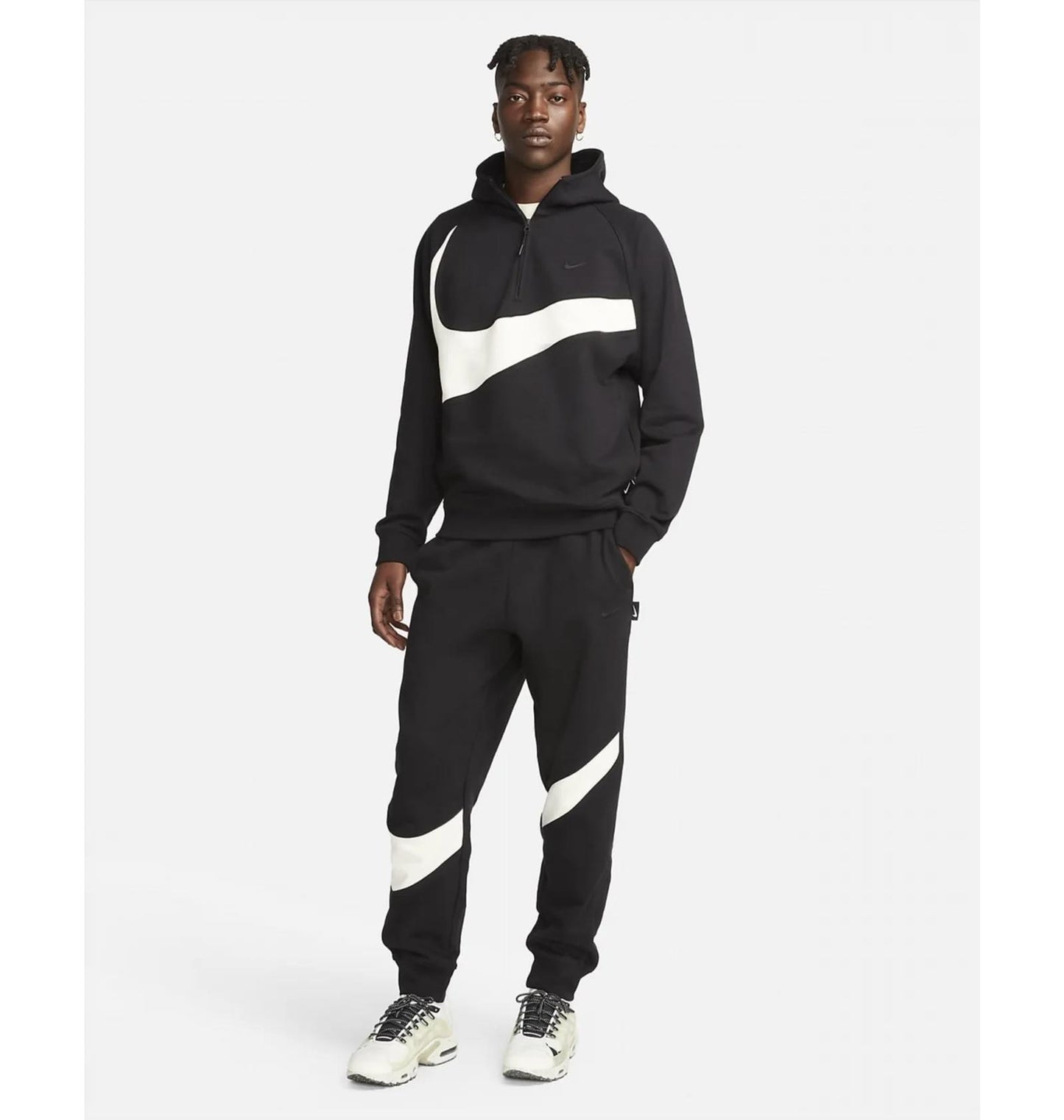 Брюки чоловічі Nike Swoosh Fleece Trousers (DX0564-013)