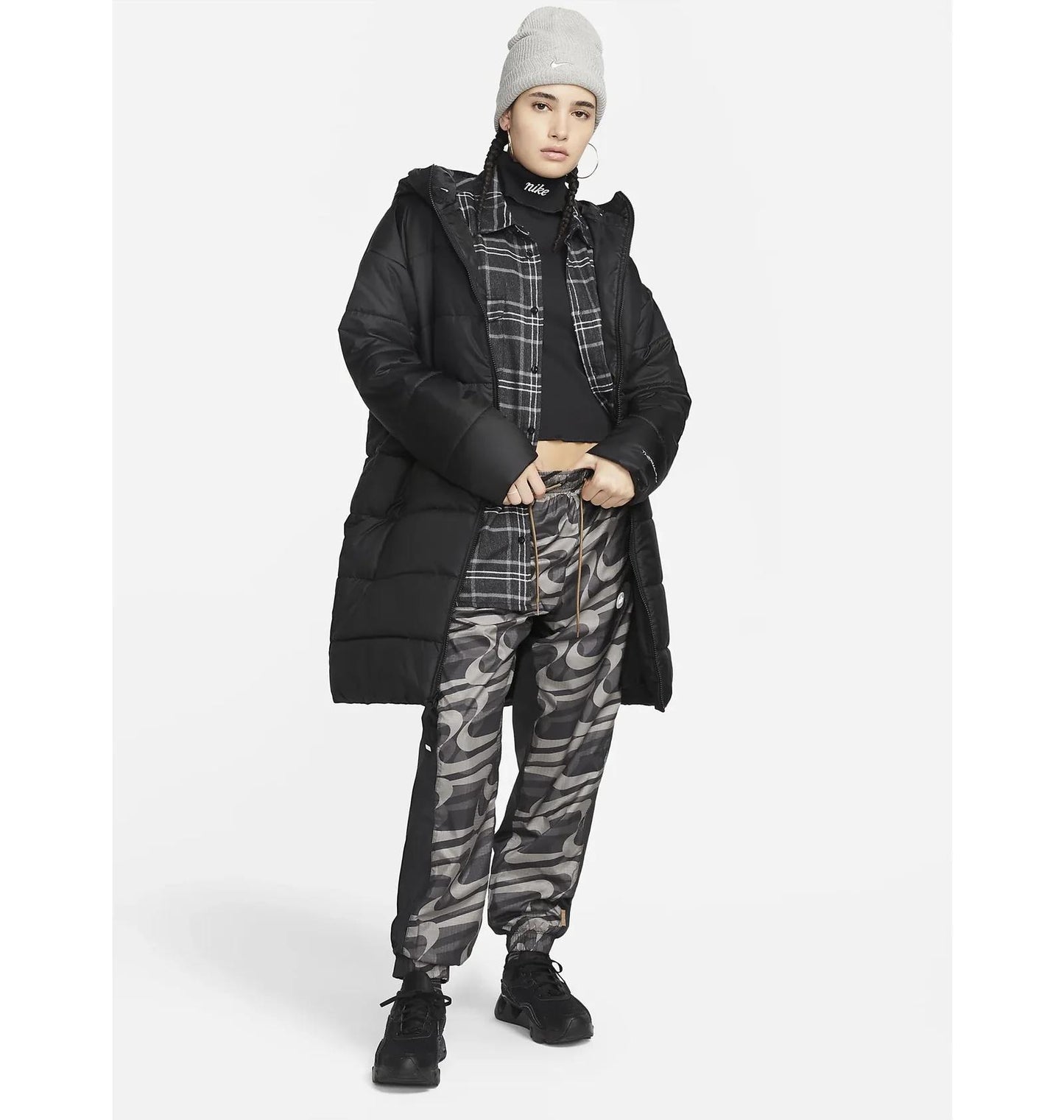 Куртка жіноча Nike W Nsw Syn Tf Rpl Hd Parka (DX1798-010)