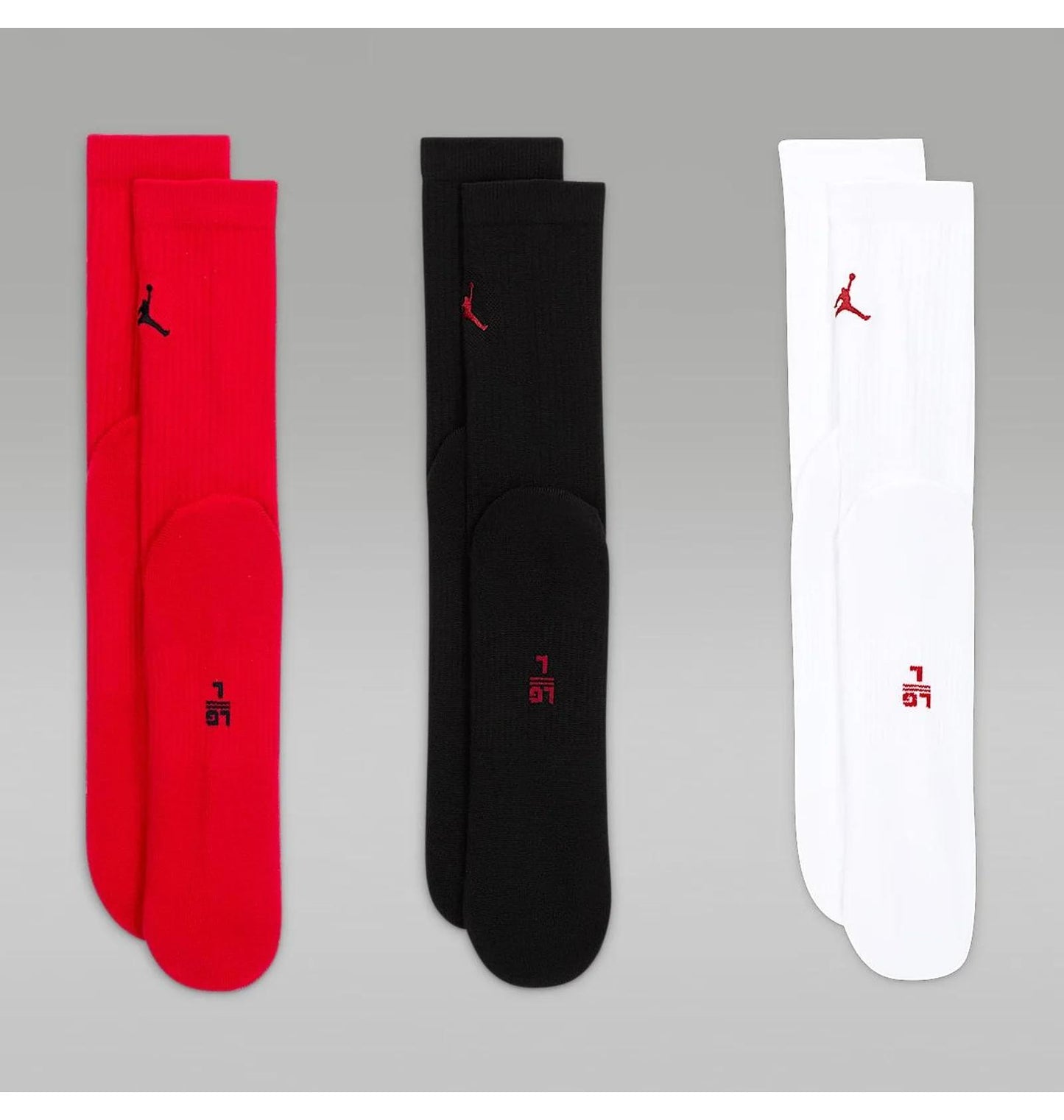 Шкарпетки Jordan Jumpman Crew Socks 3-Pack (DX9632-918)