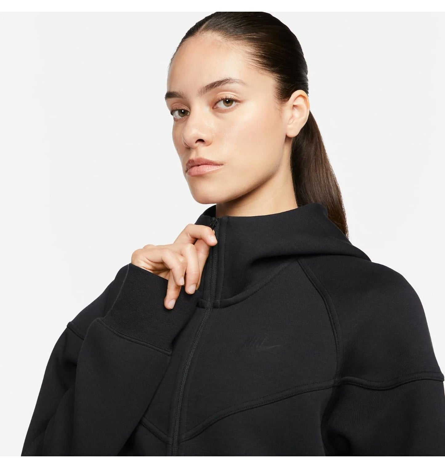 Брюки жіночі Nike W Nsw Tch Flc Mr Jggr (FB8330-010)