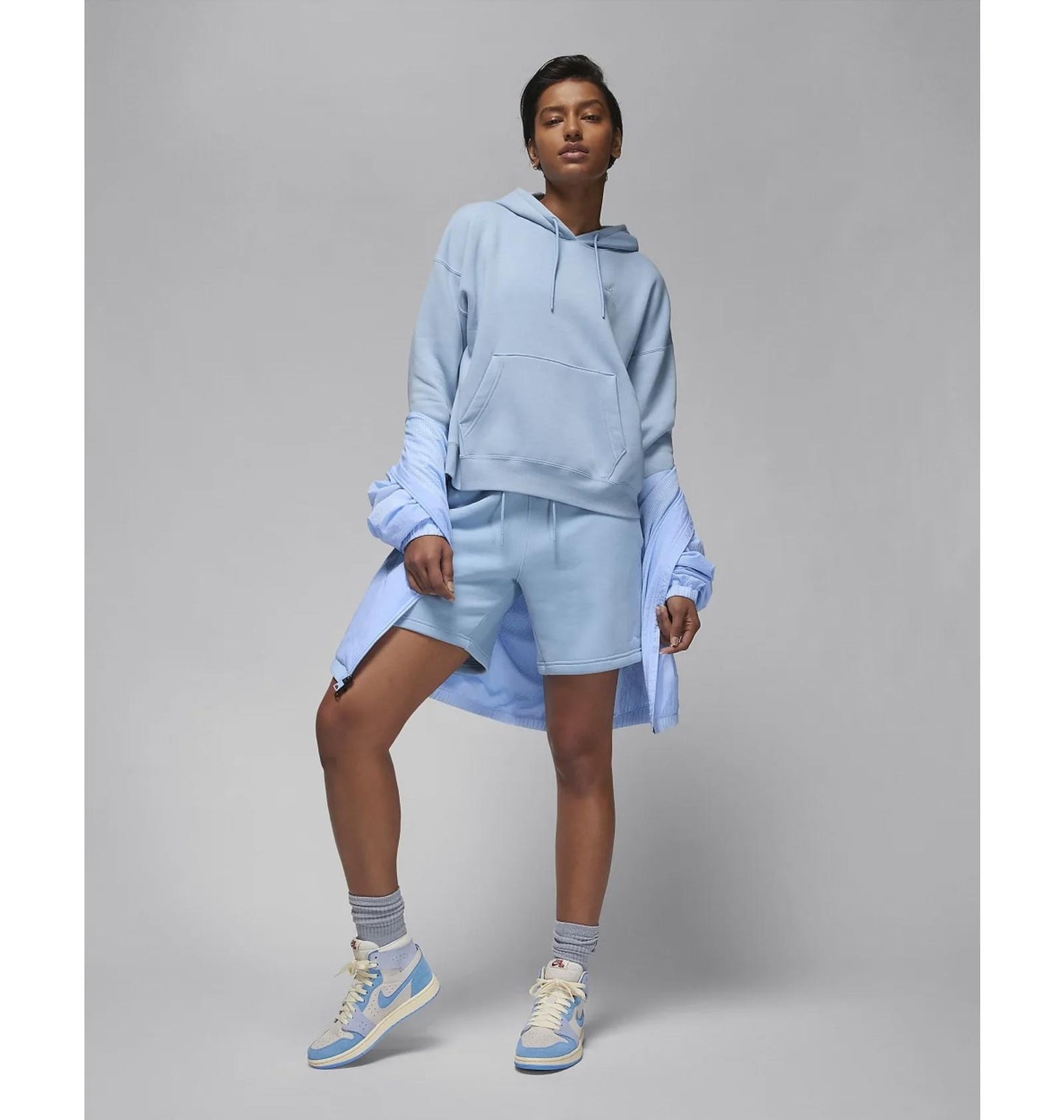 Кофта жіночі Jordan Brooklyn Fleece Light (FN4488-436)