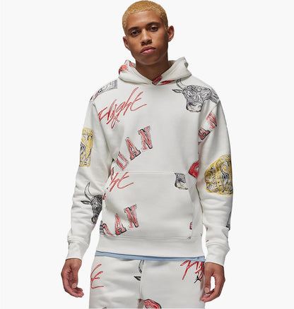 Кофта чоловіча Jordan Flight Ess Aop Flc Po (FN4545-133)