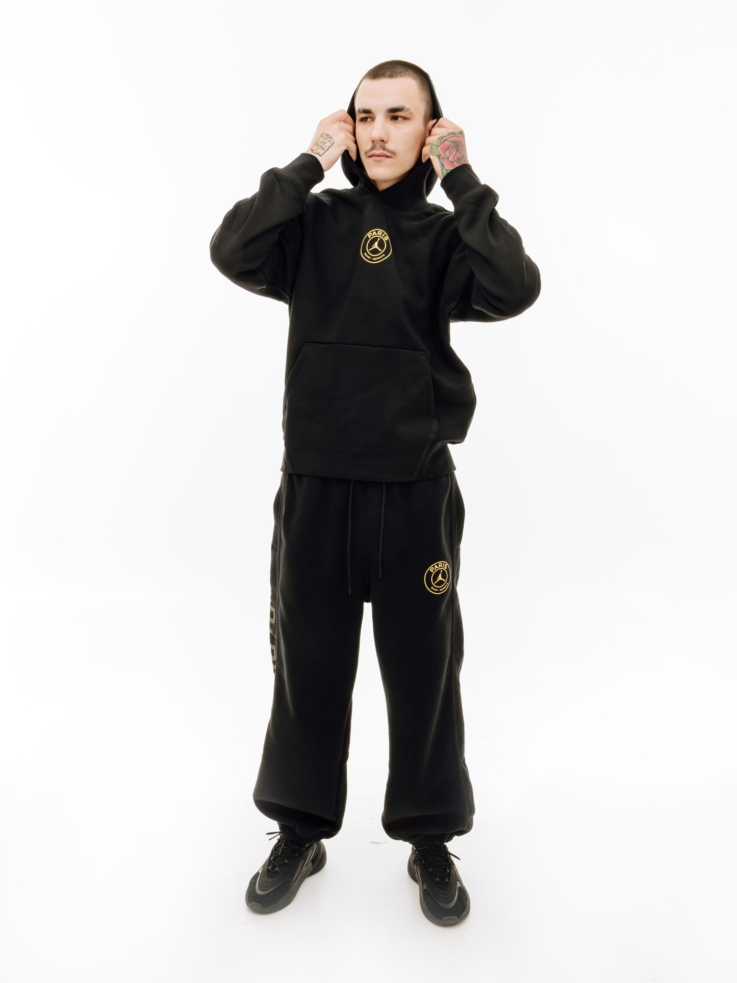 Кофта чоловіча Jordan M Psg Hbr Flc Po (FN5326-010)