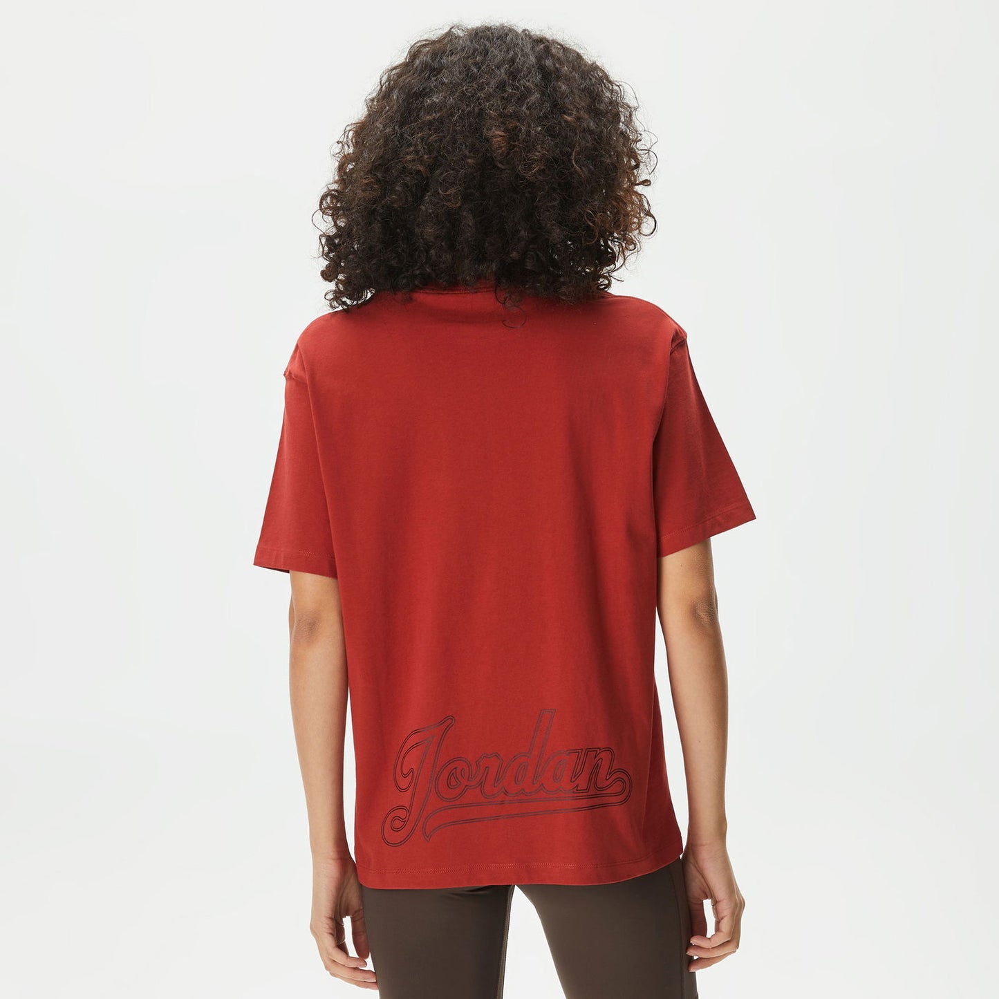 Футболка жіноча Jordan Air Mujer Orange (FN5421-615)