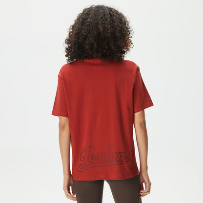 Футболка жіноча Jordan Air Mujer Orange (FN5421-615)