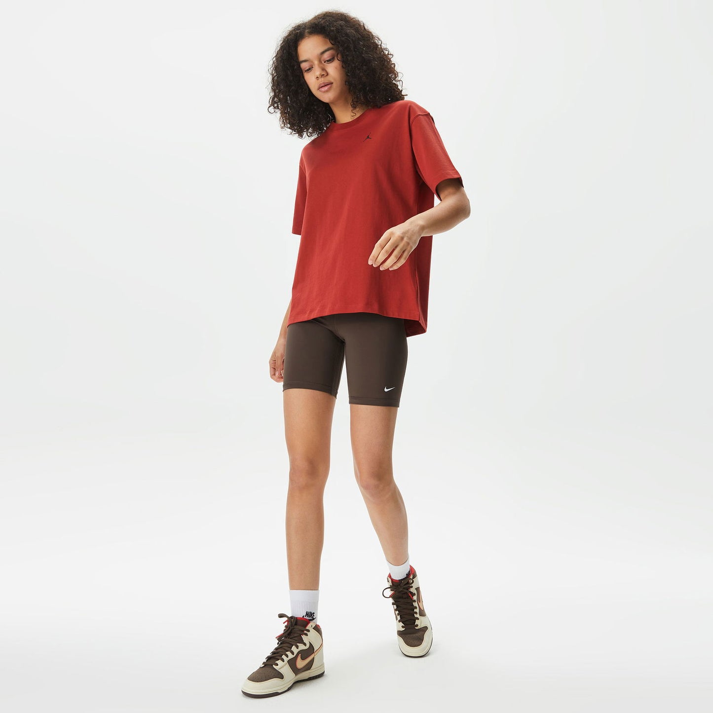 Футболка жіноча Jordan Air Mujer Orange (FN5421-615)