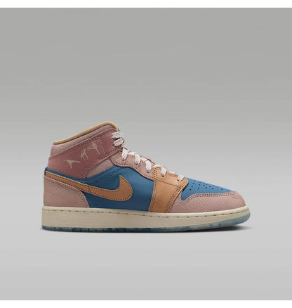 Кросівки жіночі Jordan 1 Mid Gs “Zen” (FN7452-400)