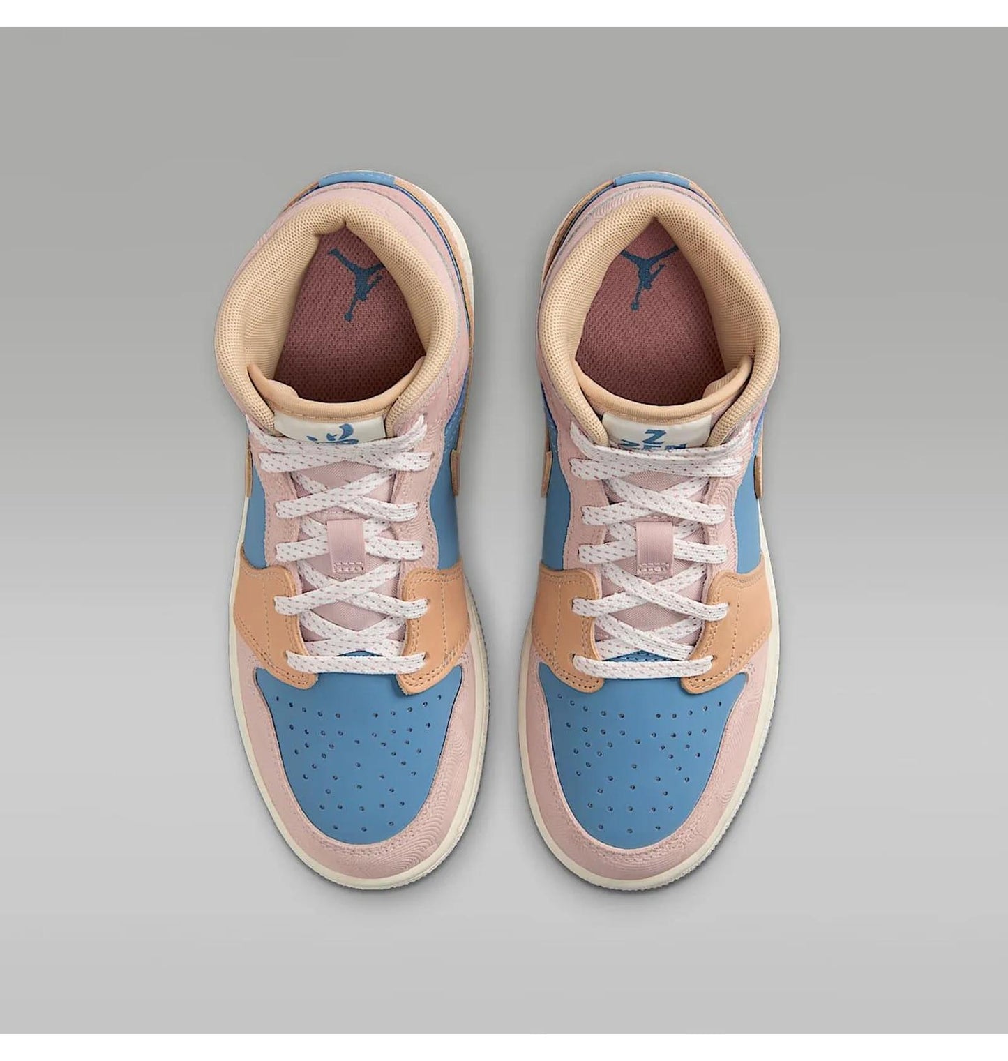 Кросівки жіночі Jordan 1 Mid Gs “Zen” (FN7452-400)